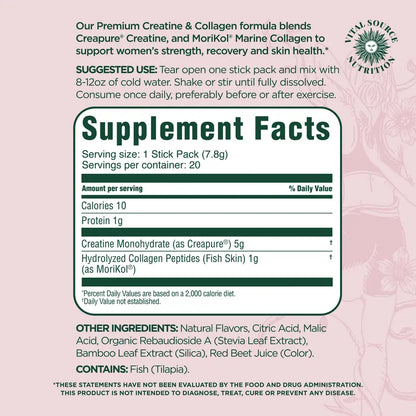 Creatine & Collagen Stick Packs - FleXi - Nivéo