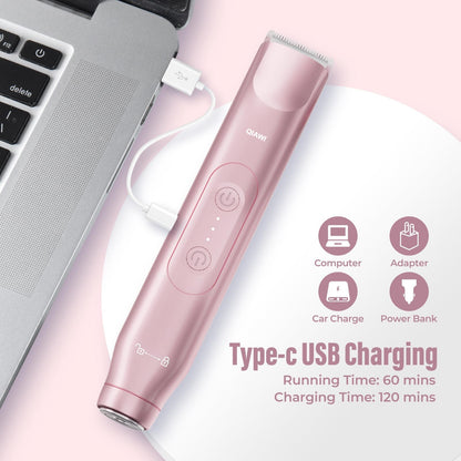 Nivéo 2-in-1 Glow Trimmer - Dual Head Precision Trimmer